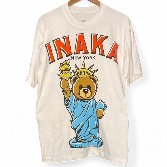 Inaka Power Statue of Liberty t shirt - Picture 1 of 4